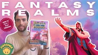 Fantasy Realm (Deluxe) | How To Play + Solo Playthrough