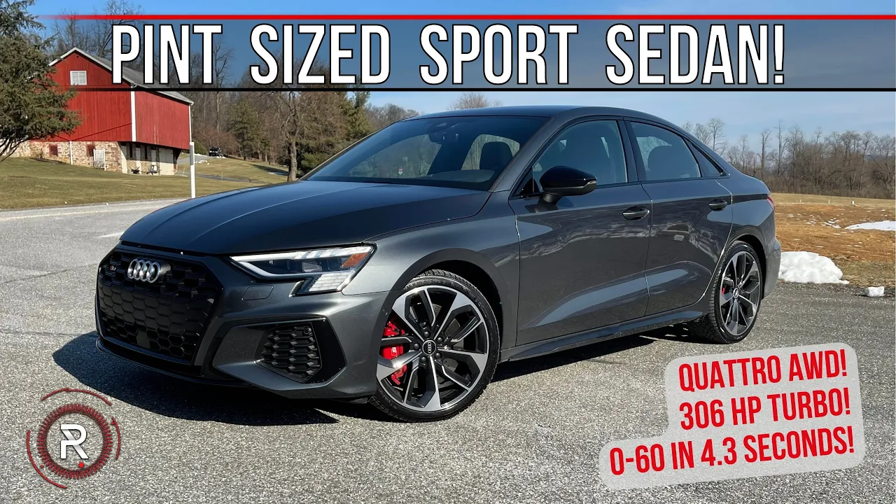 The 2022 Audi S3 Is A Seriously Quick Pint-Sized AWD Sports Sedan