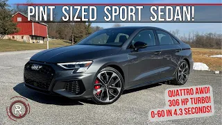 The 2022 Audi S3 Is A Seriously Quick Pint-Sized AWD Sports Sedan