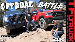 GMC Sierra AT4 Comes Up to Challenge the Ram Rebel Rouser and This is What Happens | Ep.7