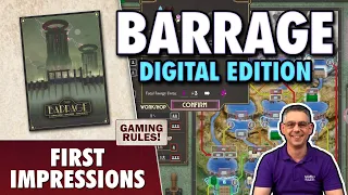 Barrage - First look at the Digital Version & Giveaway