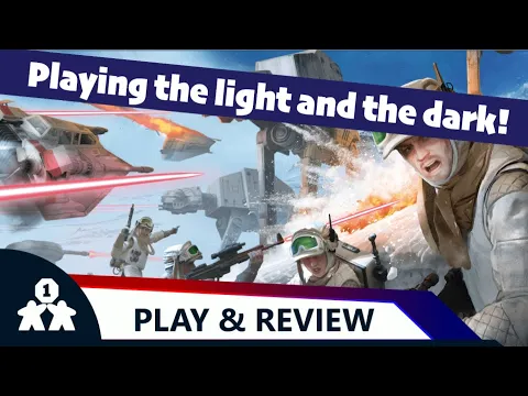 Star Wars: Battle of Hoth review and solo 2-handed play (review copy provided)