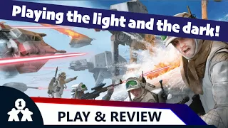 Star Wars: Battle of Hoth review and solo 2-handed play (review copy provided)