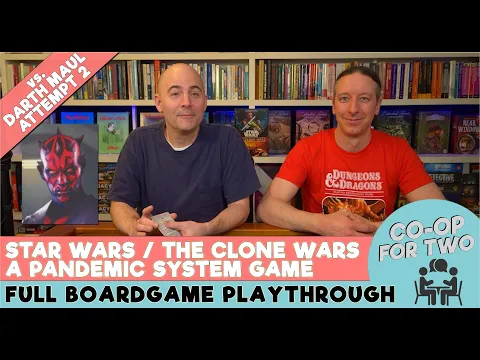 Star Wars The Clone Wars (Pandemic Game): Playthrough #2 (vs Darth Maul)