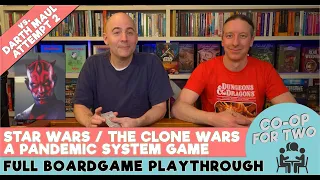 Star Wars The Clone Wars (Pandemic Game): Playthrough #2 (vs Darth Maul)