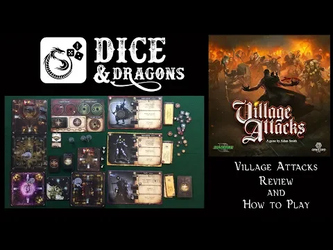 Dice and Dragons - Village Attacks Review and How to Play