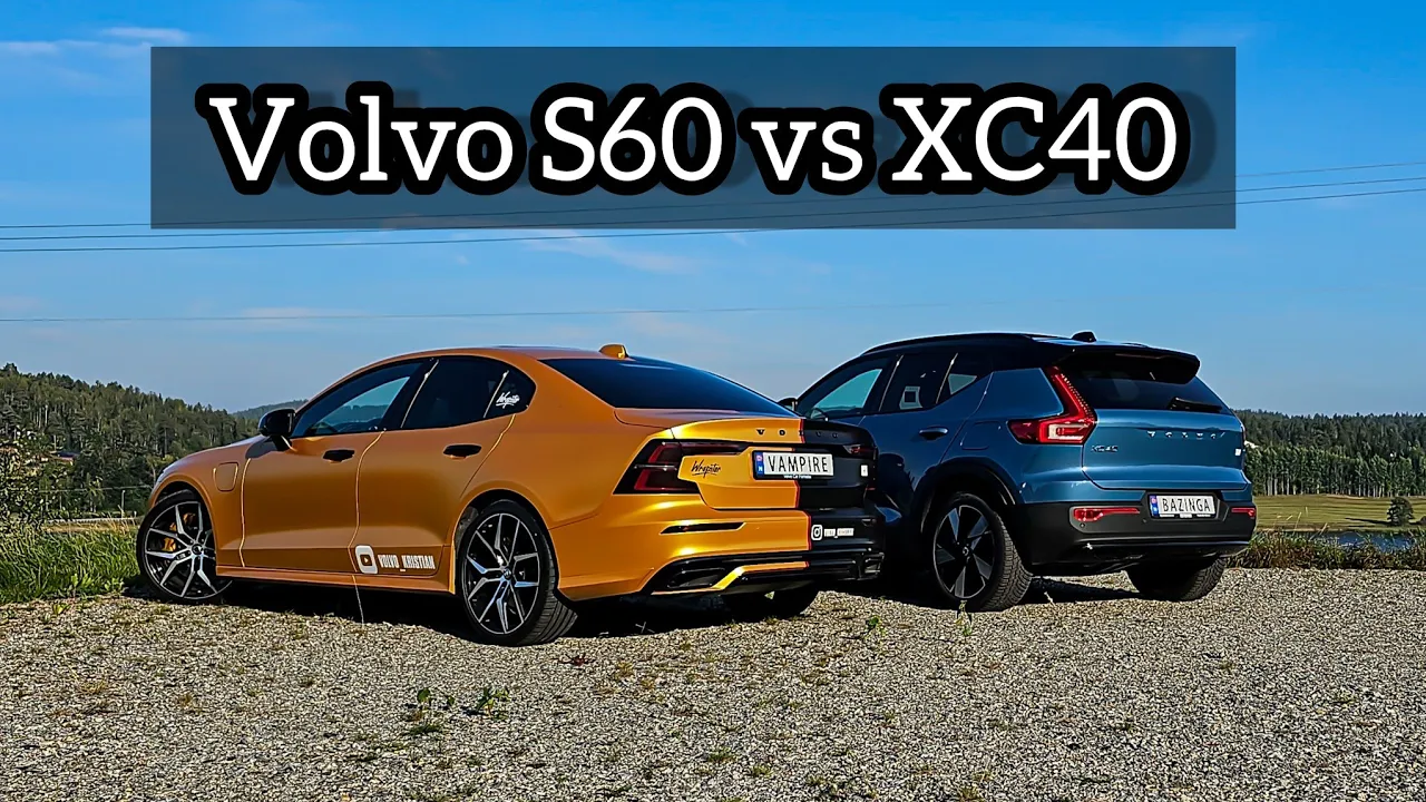 Dream Garage? 🤔 Volvo S60 vs XC40