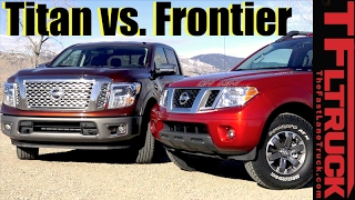 2017 Nissan Titan vs Frontier: Midsize vs Half-Ton 0-60 MPH Review, Which Truck is Best for You?