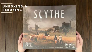 Scythe Board Game - What's in the Box - Unboxing - Reboxing