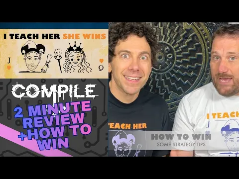 Compile in 2 Minutes! Comedy Intro, Rules & Laughs- Dice Tower Feature - I Teach Her She Wins