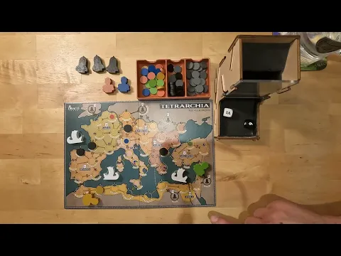 Solo playthrough of Tetrarchia.