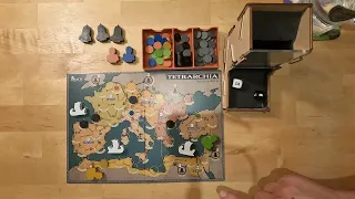 Solo playthrough of Tetrarchia.