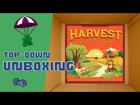 Harvest Unboxing - Retail Version with Kickstarter Promo Pack