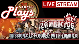 Zombicide (Mission C11) Board Game Gameplay | Twitch/YouTube Live Stream Replay
