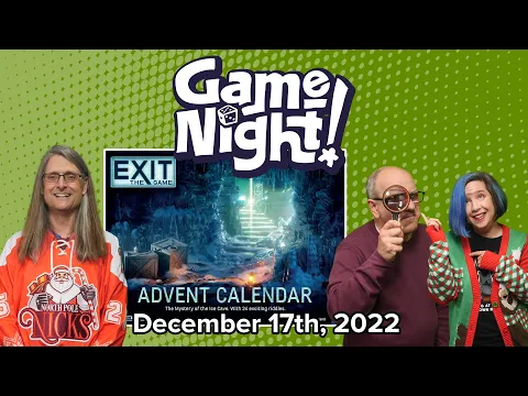 GameNight! 24 Days of Advent - Exit: The Game – Advent Calendar: The Mystery of the Ice Cave Dec. 17