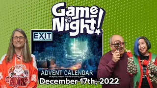 GameNight! 24 Days of Advent - Exit: The Game – Advent Calendar: The Mystery of the Ice Cave Dec. 17