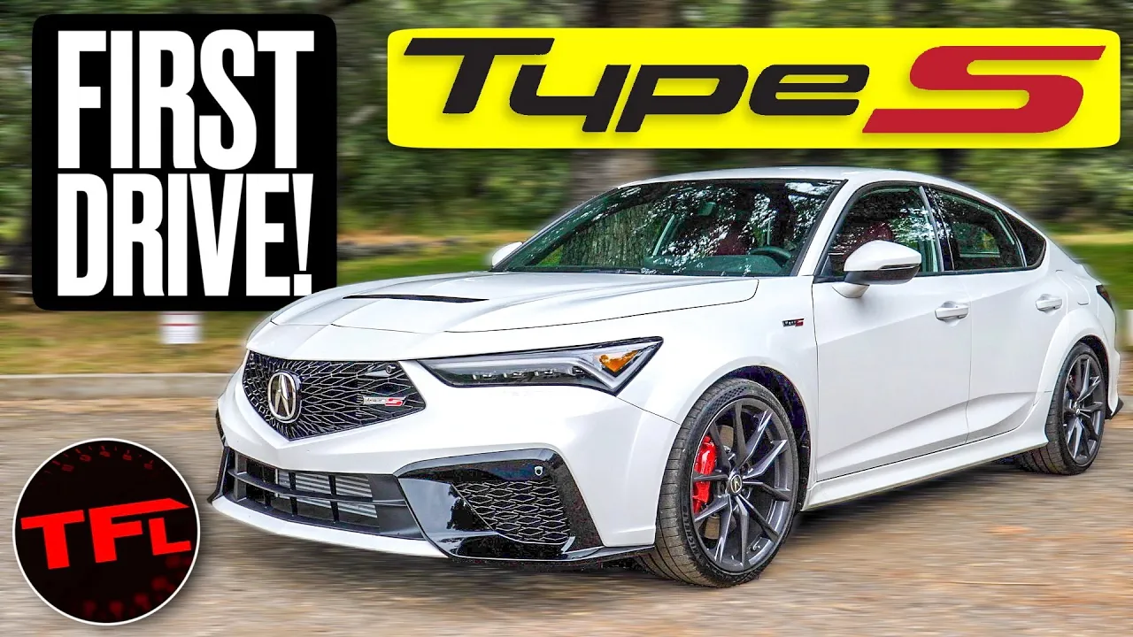 People Say the New Acura Integra Type S is "a Dressed-Up Civic Type R"...Is It Worth Over $50K?