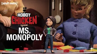 Ms. Monopoly - a game for Every Girlboss | Robot Chicken | adult swim