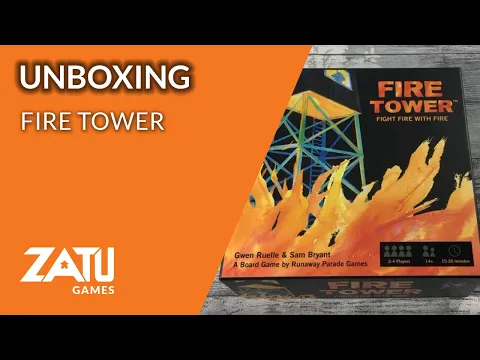 Fire Tower Board Game Unboxing