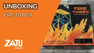 Fire Tower Board Game Unboxing