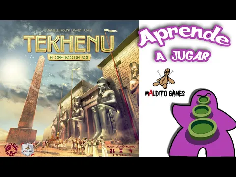 Tekhenu - Cómo se juega - Tutorial - Juego de Mesa