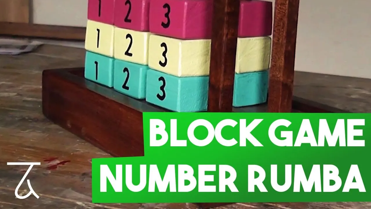 80's Block Game - Number Rumba [Woodworking Project]