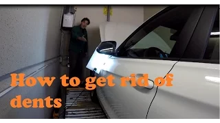 Dents in your car - how you get rid of them