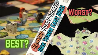 Every Board Game I Played at Dice Tower East – Ranked BEST to WORST!