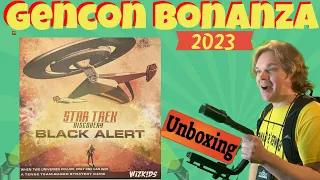 Star Trek: Discovery Black Alert Gen Con 2023 Hot Game Unboxing