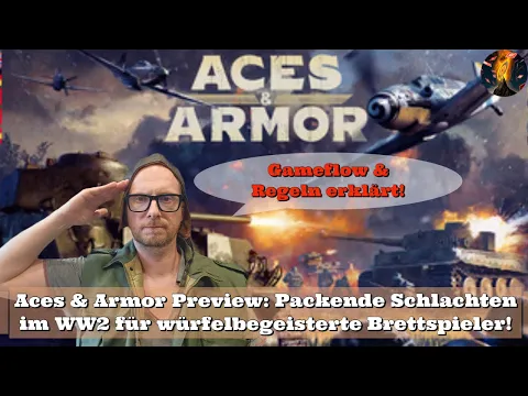 Aces & Armor Preview: Packende Schlachten im WW2 für würfelbegeisterte Brettspieler!