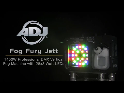 Product video thumbnail for ADJ American DJ Fog Fury Jett Pro High Powered Fog Machine