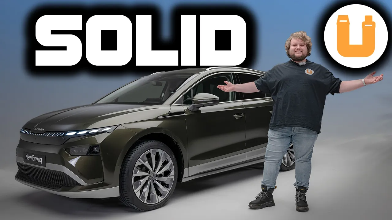 New 2025 Skoda Enyaq First Look | Skoda's Big EV Just Got Better?