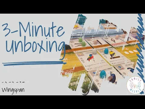 Wingspan - 3-Minute Unboxing