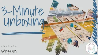 Wingspan - 3-Minute Unboxing
