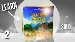 Stardew Valley | Solo Board Game Playthrough and Tutorial (Part 2 Finale)