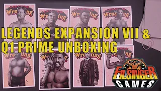 LEGENDS EXPANSION VII & 2021 Q1 PROMOTER PRIME UNBOXING | LEGENDS OF WRESTLING | FILSINGER GAMES