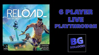 Reload Board Game - 6 Player Playthrough
