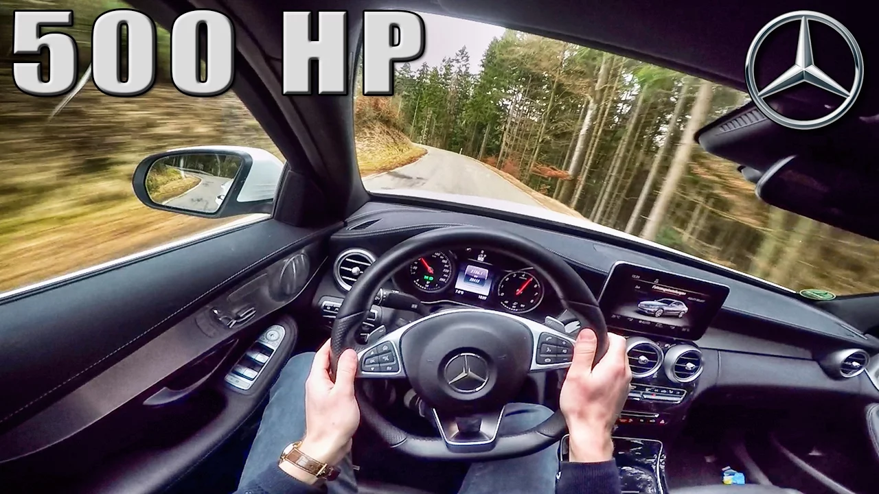 Mercedes C Class C400 4Matic 500 HP GAD POV Test Drive by AutoTopNL