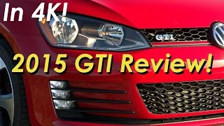 2015 Volkswagen GTI Review  2-Door - In 4K