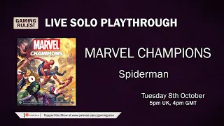Marvel Champions LCG Playthrough - Spiderman