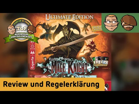 Mage Knight Ultimate Edition - Brettspiel - Review und Regelerklärung