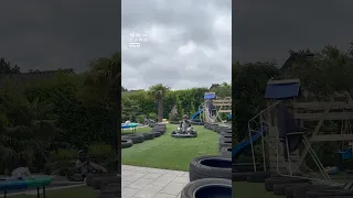 Backyard Go-Karting! 🔥 #gokarting #garden #family