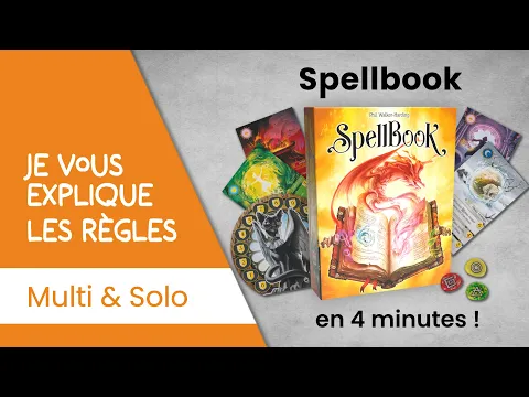 Je vous explique les règles du jeu SPELLBOOK en moins de 4 minutes!