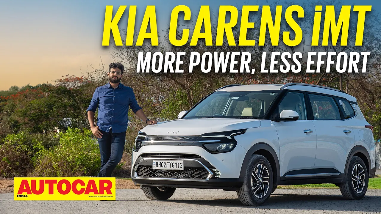 2023 Kia Carens iMT review - New 160hp petrol engine and iMT for family MPV | Autocar India
