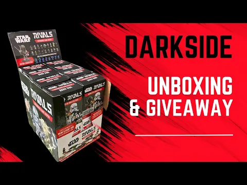 "Star Wars Rivals" -Unboxing Darkside boosters and GIVEAWAY! Part 1