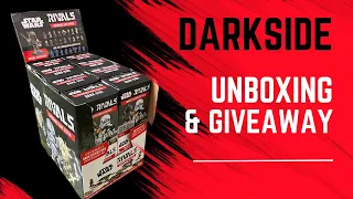 "Star Wars Rivals" -Unboxing Darkside boosters and GIVEAWAY! Part 1
