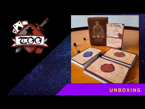 Crokinole Imperium Board Game Unboxing