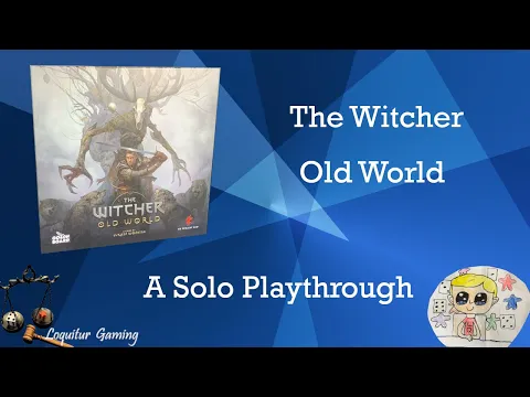 The Witcher Old World Board Game - A Solo Playthrough