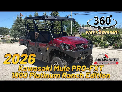 2026 Kawasaki Mule Pro-fxt™ 1000 Platinum Ranch Edition Thumbnail alt