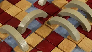 Ponte del Diavolo, Volo, and Fendo: Expansion, Consolidation, and Friction in Abstract Games